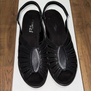 VANELI Black Women's Sandals